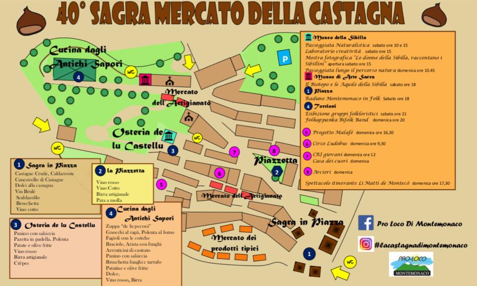 sagra mercato della castagna