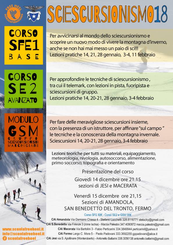 La Scuola Intersezionale Sciescursionismo "Free Heel"