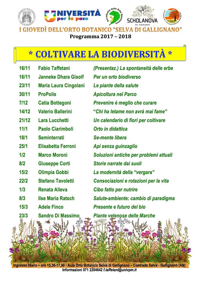 coltivare la biodiversità