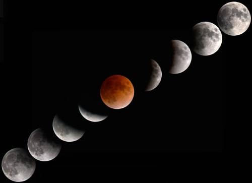 eclissi totale di luna
