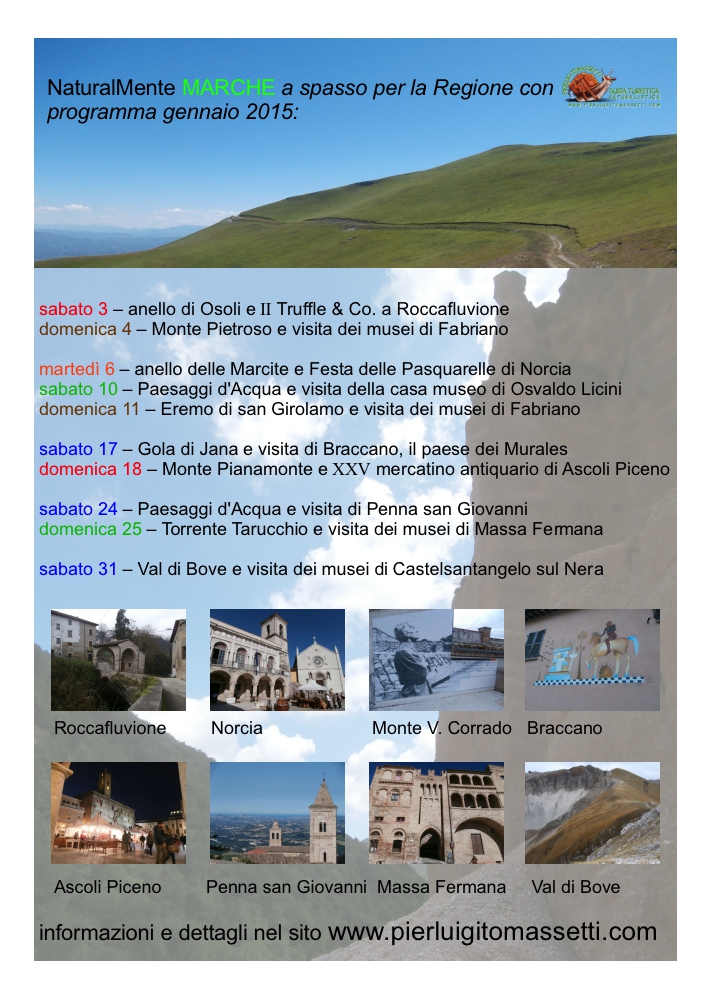 Naturalmente Marche Gennaio 2015