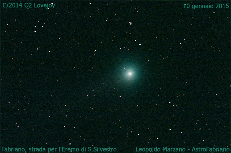Cometa C/2014 Q2 LOVEJOY