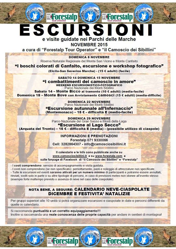ESCURSIONE PARCHI
