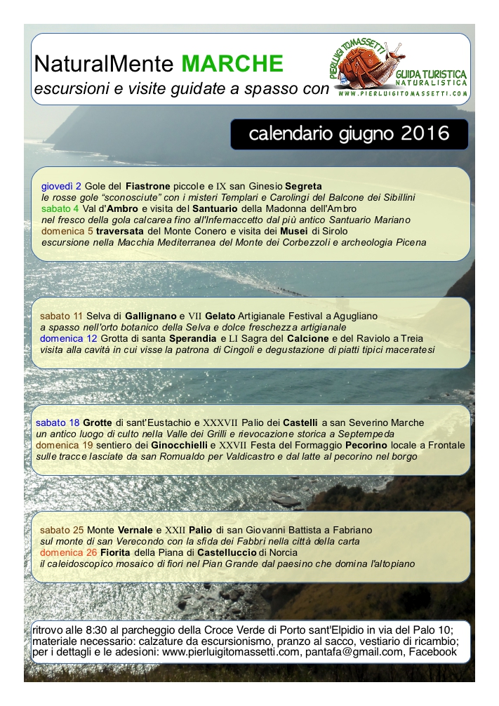 escursioni giugno