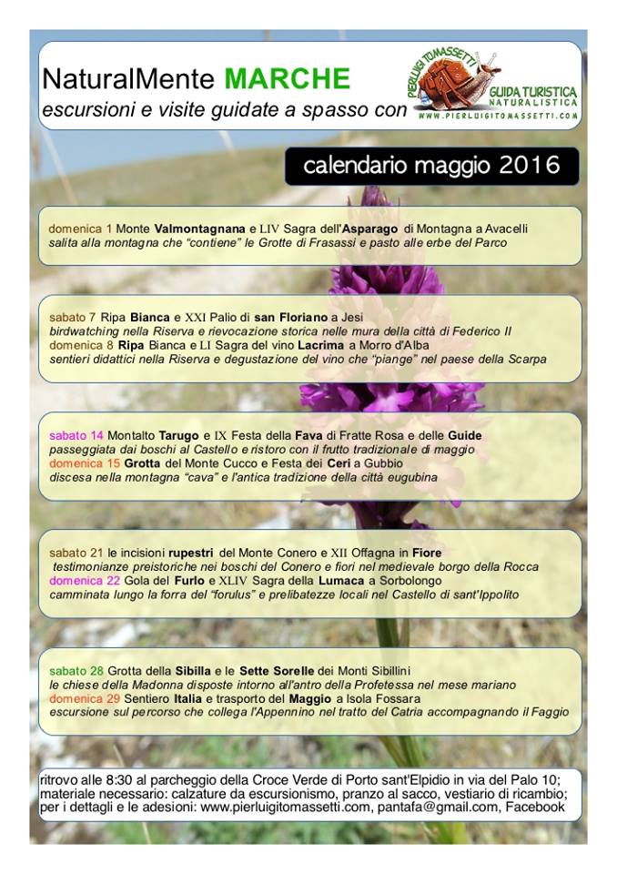 passeggiate a maggio
