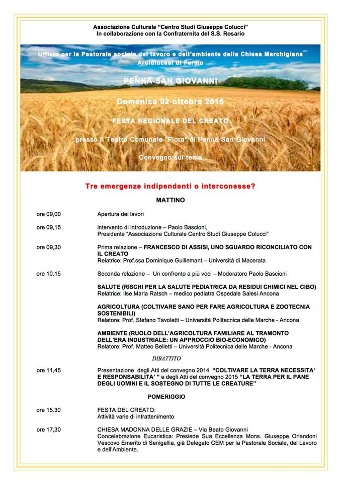 festa del creato