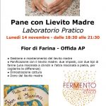 Pane con Lievito Madre - Laboratorio Pratico