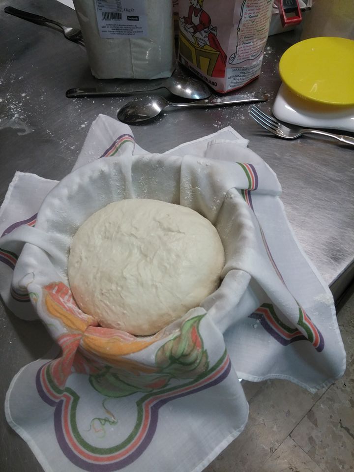 pizza con lievito madre