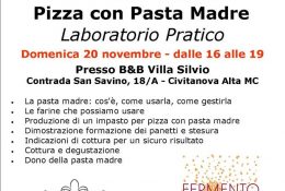 pizza con pasta madre