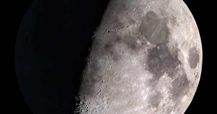 The Moon on 28 October 2017