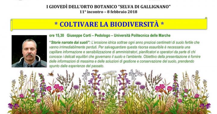 i giovedì dell'orto botanico