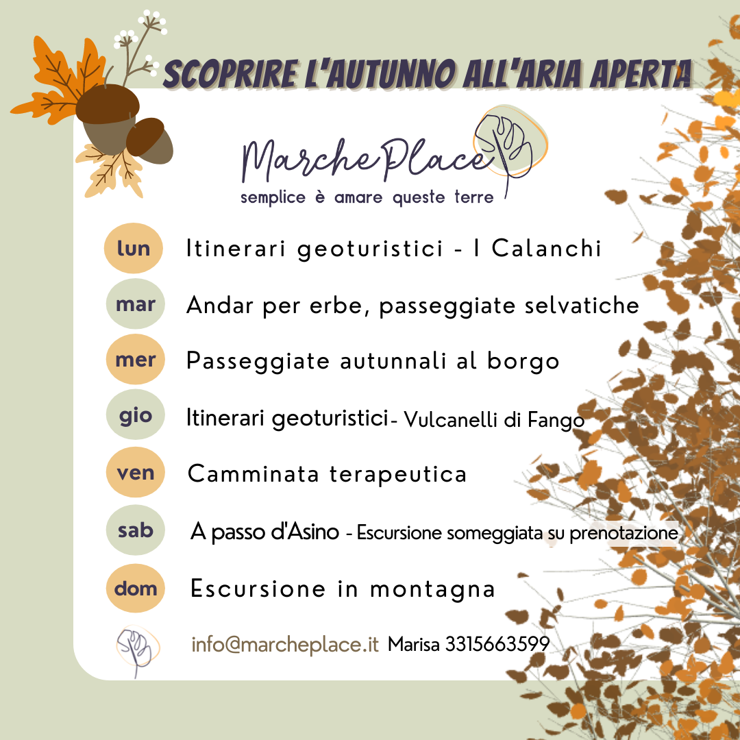 passeggiate ed escursioni nelle Marche