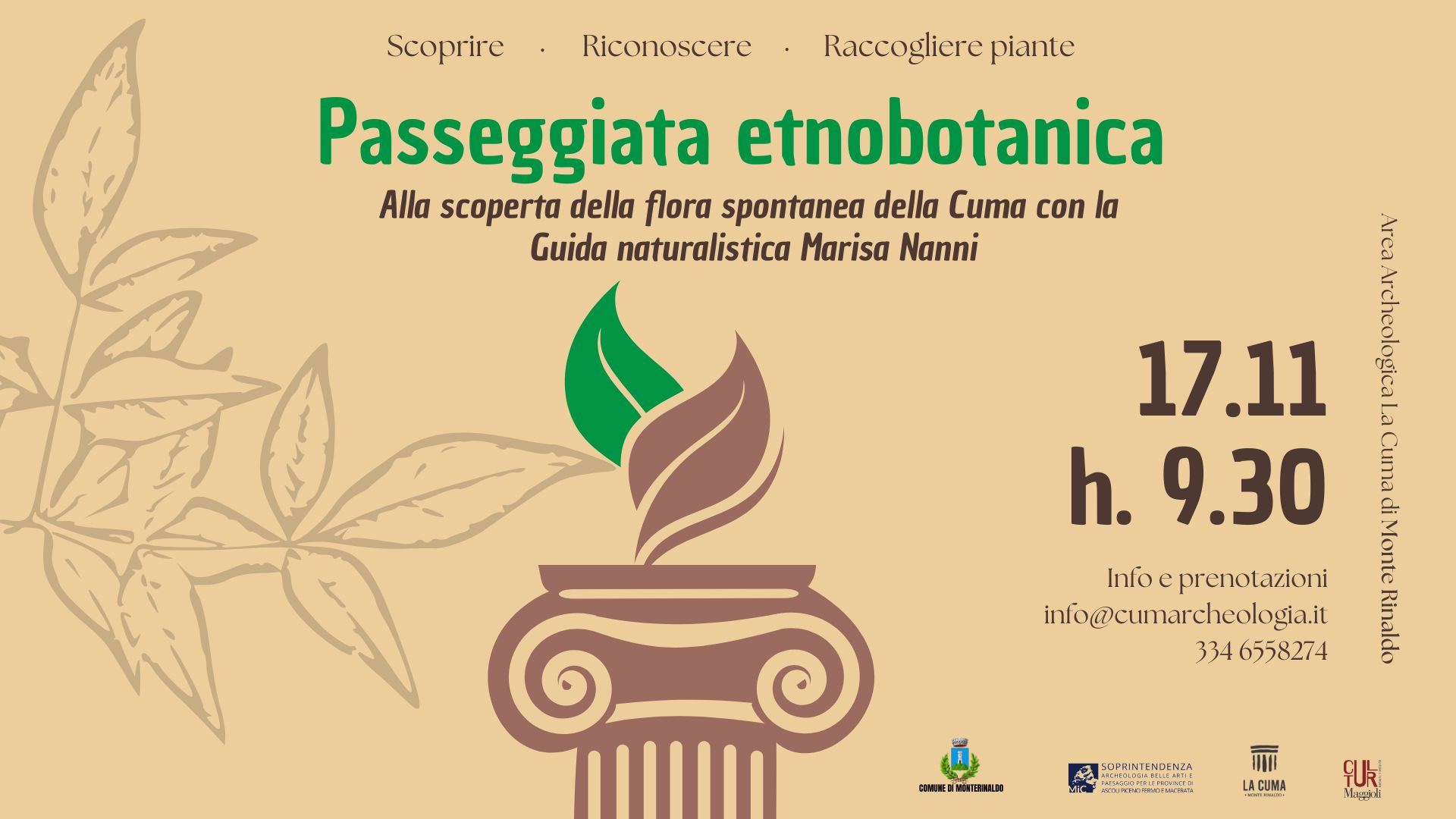 passeggiata etnobotanica alla Cuma di Monte Rinaldo
