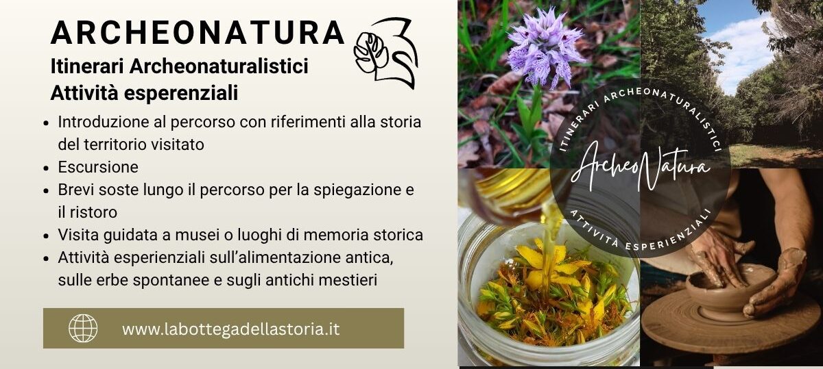 itinerari archeonaturalistici